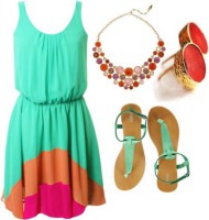 Vestido promavera